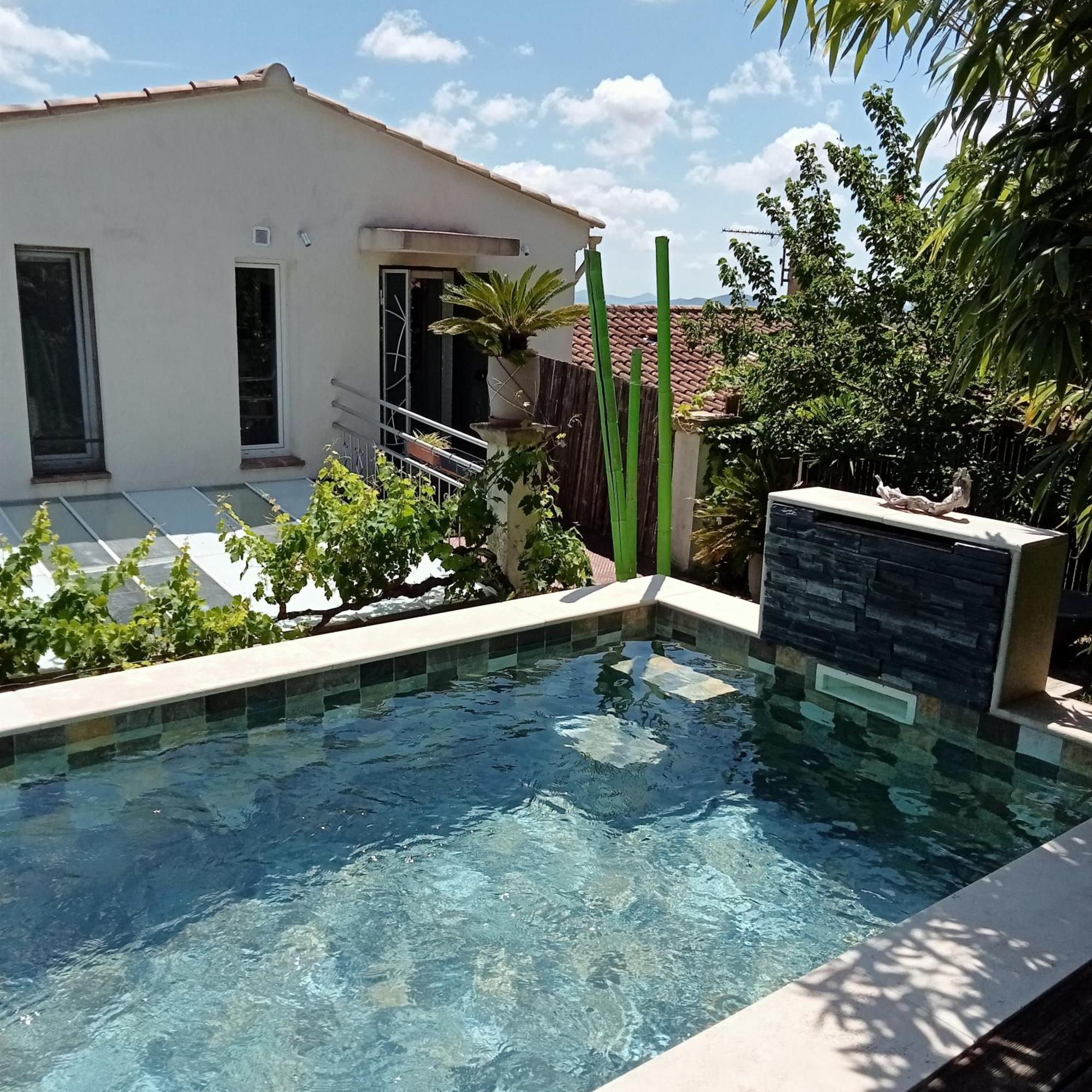Logement De Charme Avec Piscine Et Jacuzzi Carnoules  Eksteriør bilde